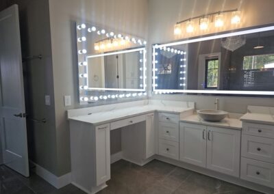 Quartz Bathroom with Vessel sink